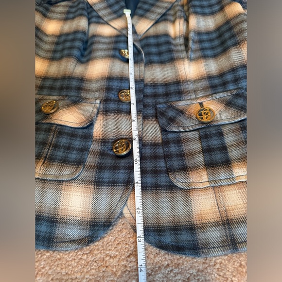 Vintage Guess Plaid Blazerđź’™ - Picture 13 of 15